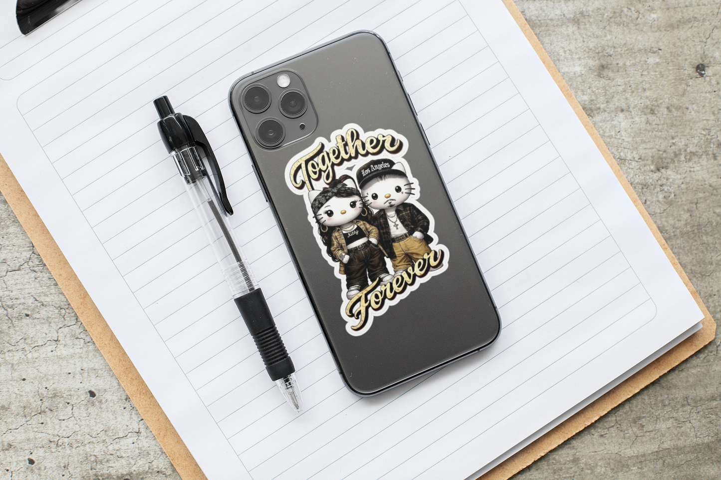 Together Forever Sticker