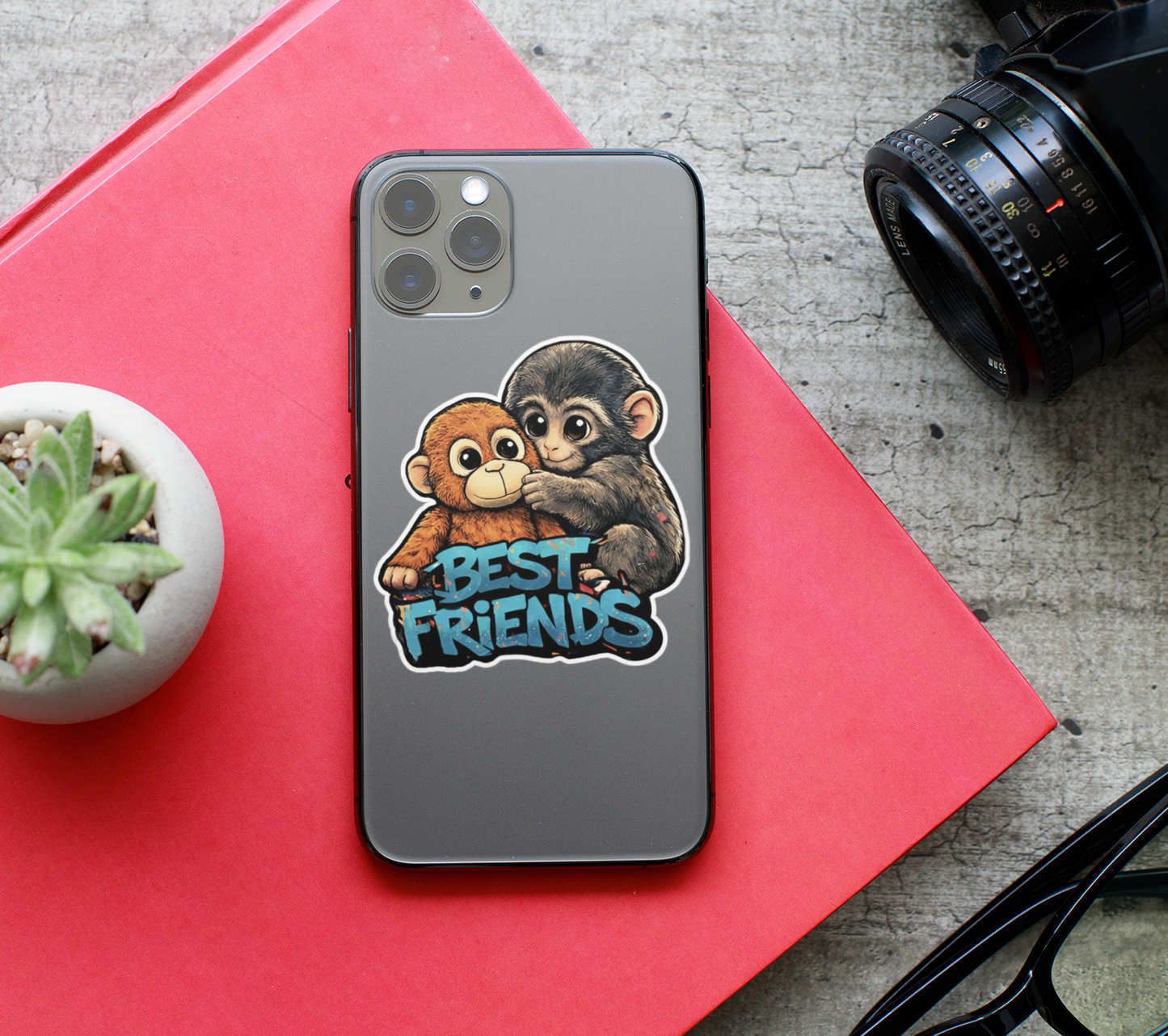 Punch Best Friends  Sticker